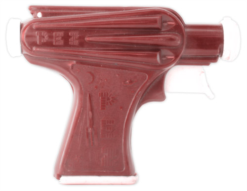 PEZ - Guns - 50's Space Gun - Maroon