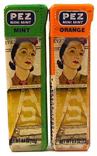 PEZ - Mini Mints - Norman Rockwell - Glamour Girl Double Take