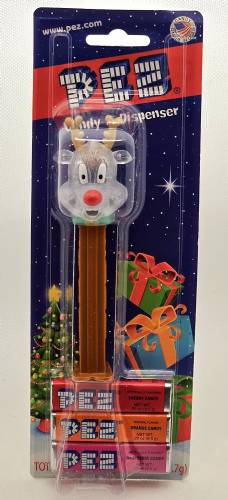 PEZ - Christmas - Crystal Collection - Reindeer - Crystal Head - B