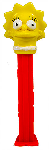 PEZ - Simpsons - Lisa Simpson - Fox 2006 copyright