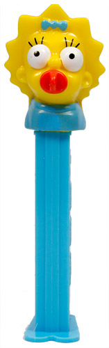 PEZ - Simpsons - Maggie Simpson - Fox 2006 copyright