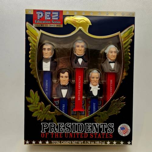 PEZ - US Presidents - Presidents Volume 3: 1845-1861