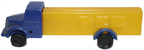 PEZ - Trucks - Series A - Cab #16 - Dark Blue Cab - A