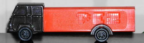 PEZ - Trucks - Series A - Cab #1 - Dark Brown Cab - A