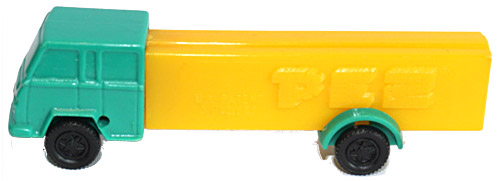 PEZ - Trucks - Series A - Cab #1 - Light Green Cab - A