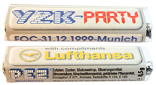 PEZ - Commercial - Y2K Lufthansa - C/E 08