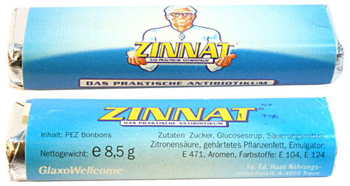PEZ - Commercial - zinnat - w/ ingredients
