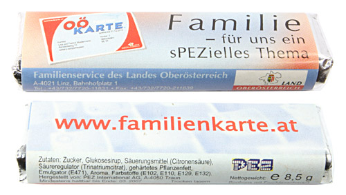 PEZ - Commercial - Familie - Familienkarte