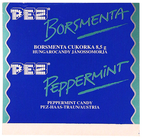 PEZ - Recent Types - Peppermint - Peppermint - R 04