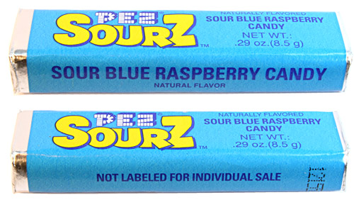 PEZ - Major Types - US Plain - US Sourz - US 12.1