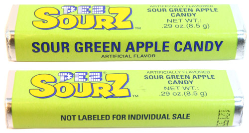 PEZ - Major Types - US Plain - US Sourz - US 12.1