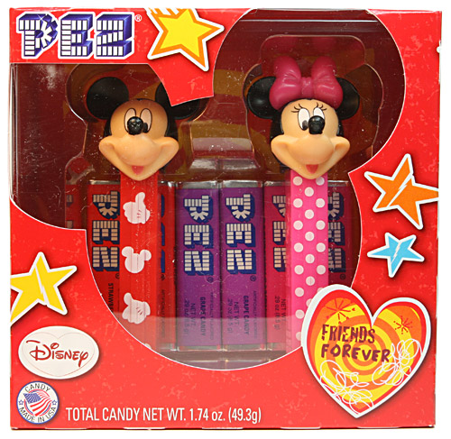 PEZ - Valentines Gift Set - Mickey & Minnie Friends Forever Gift Set