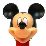 PEZ - Mickey Mouse I on white thumbs and mickey shade
