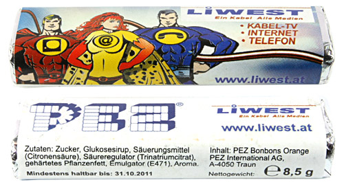 PEZ - Commercial - Liwest Super Heroes