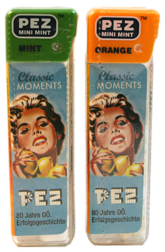 PEZ - Mini Mints - Classic Moments - Lemon Lady - O