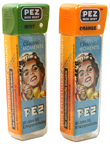 PEZ - Mini Mints - Classic Moments - Lemon Lady - O