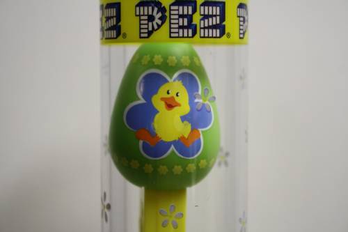 PEZ - Easter - Egg - Green with chicken