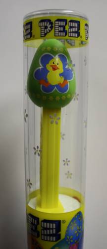 PEZ - Easter - Egg - Green with chicken