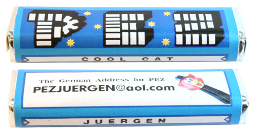 PEZ - Individual Packs - Juergen Cool Cat
