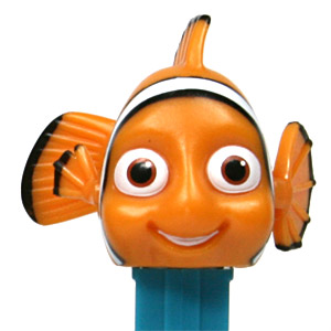 PEZ - Best of Pixar - Finding Nemo - Nemo - dark orange - A