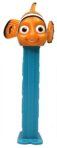 PEZ - Best of Pixar - Finding Nemo - Nemo - dark orange - A