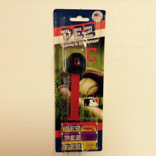 PEZ - Sports Promos - MLB Caps - Cap - Cleveland Indians