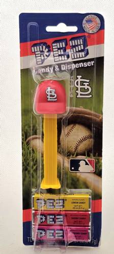 PEZ - Sports Promos - MLB Caps - Cap - St Louis Cardinals