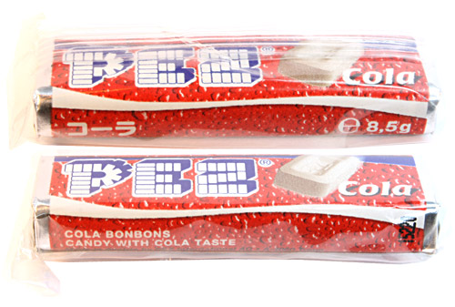 PEZ - Recent Types - Cola - Cola - 3 languages