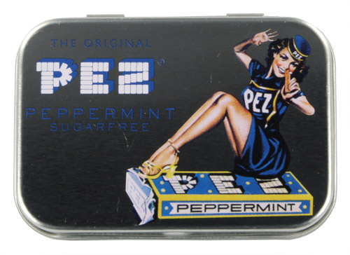 PEZ - Tin Boxes - Nostalgia Box - Colorful PEZ Lady