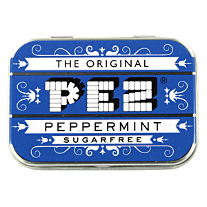 PEZ - Tin Boxes - Nostalgia Box - Blue