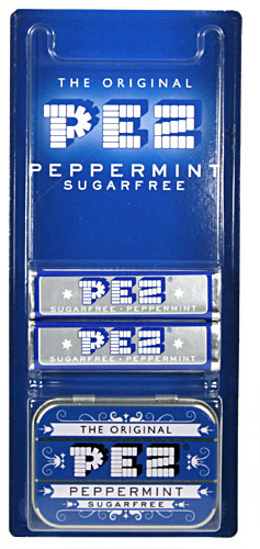 PEZ - Tin Boxes - Nostalgia Box - Blue