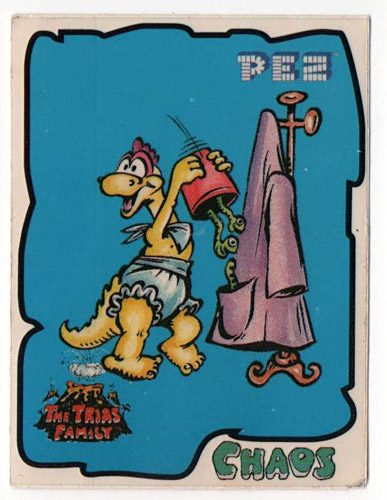 PEZ - Stickers - PEZ-A-Saurs - He-Saur (Chaos) - Bucket