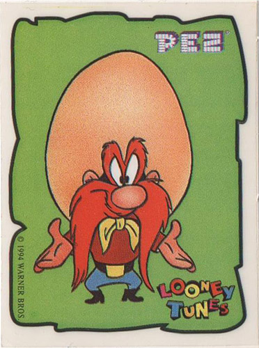 PEZ - Stickers - Looney Tunes - White border - Yosemite Sam