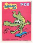 PEZ - Crocodile with skateboard