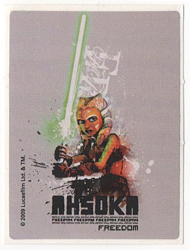 PEZ - Stickers - Star Wars Clone Wars - Ahsoka Tano