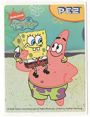 PEZ - SpongeBob SquarePants - 2008 - SpongeBob and Patrick Star