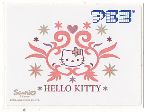 PEZ - Stickers - Hello Kitty - 2008 - Ornament