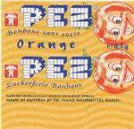 PEZ - Smiling Fruit Sugarfree Orange SF-A 06