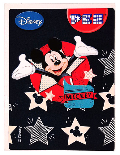 PEZ - Stickers - Mickey & Minnie - Mickey - Presentator