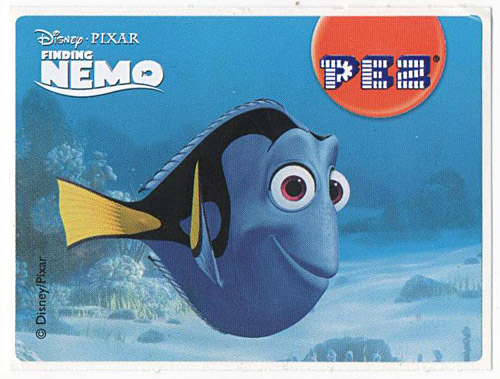 PEZ - Stickers - Nemo - Dori smiling