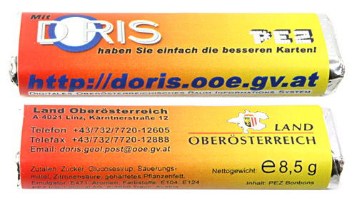 PEZ - Commercial - Doris - C/E 25 - Red Yellow