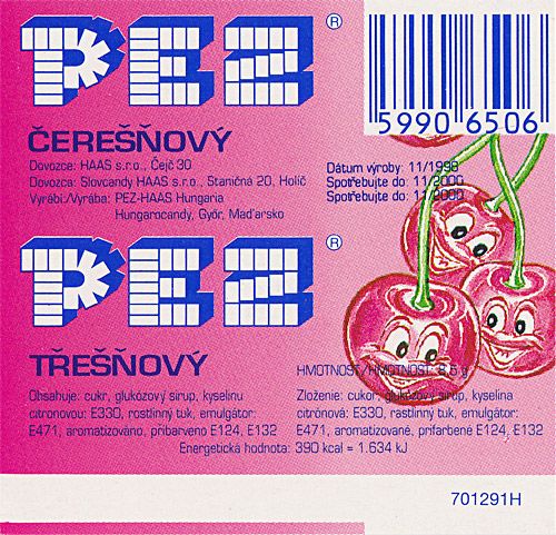 PEZ - Major Types - Smiling Fruit - Smiling Fruit - SF-H 02.1