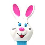 PEZ - Bunny E White head, two whiskers