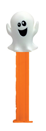 PEZ - Halloween - Friendly ghost - with pupils