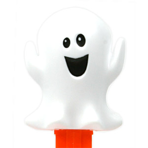 PEZ - Halloween - Friendly ghost - with pupils