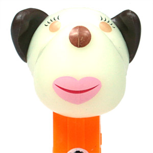 PEZ - AWL / SOS - Halloween 2013 - Barkina - White GITD Head