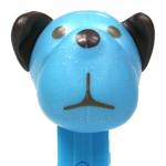 PEZ - Barky Brown Pink Glitter Head, Black Ears on Chicken with Eggs