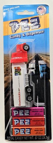 PEZ - Advertising Safeway - Truck - Red cab, white truck - Dominick's