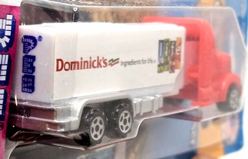 PEZ - Advertising Safeway - Truck - Red cab, white truck - Dominick's