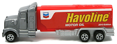 PEZ - Advertising Havoline - Truck - Silver cab, red truck